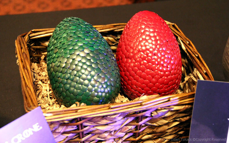 Photo booth props - GOT eggs
